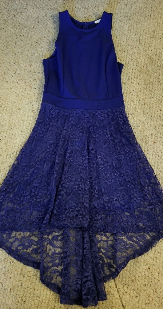 Blue dress